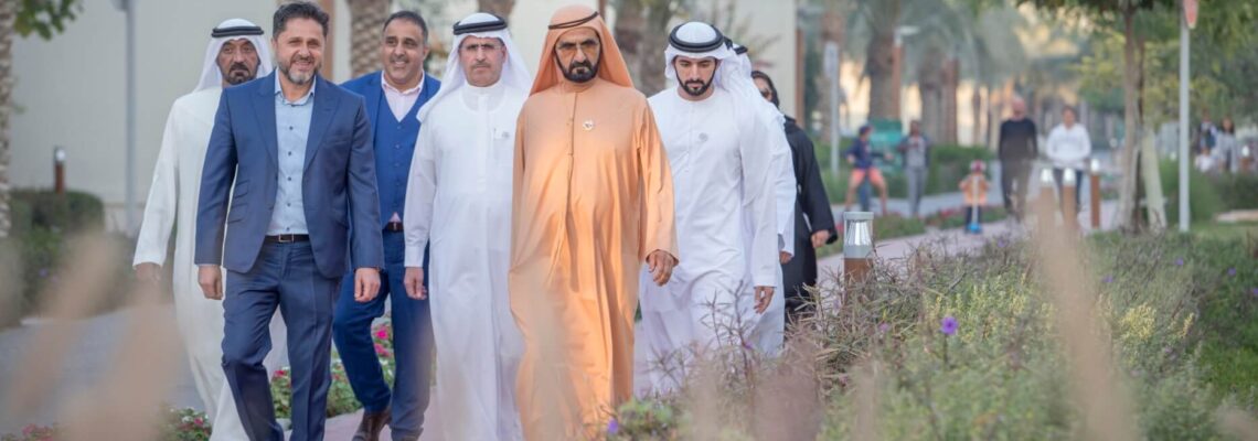 H.H Sheikh Mohammed bin Rashid Al Maktoum visits “The Sustainable City” in Dubai
