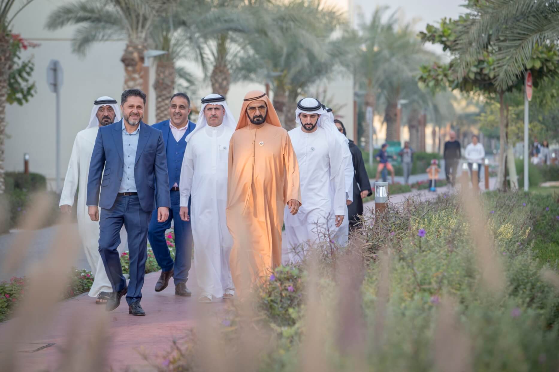 H.H Sheikh Mohammed bin Rashid Al Maktoum visits “The Sustainable City” in Dubai